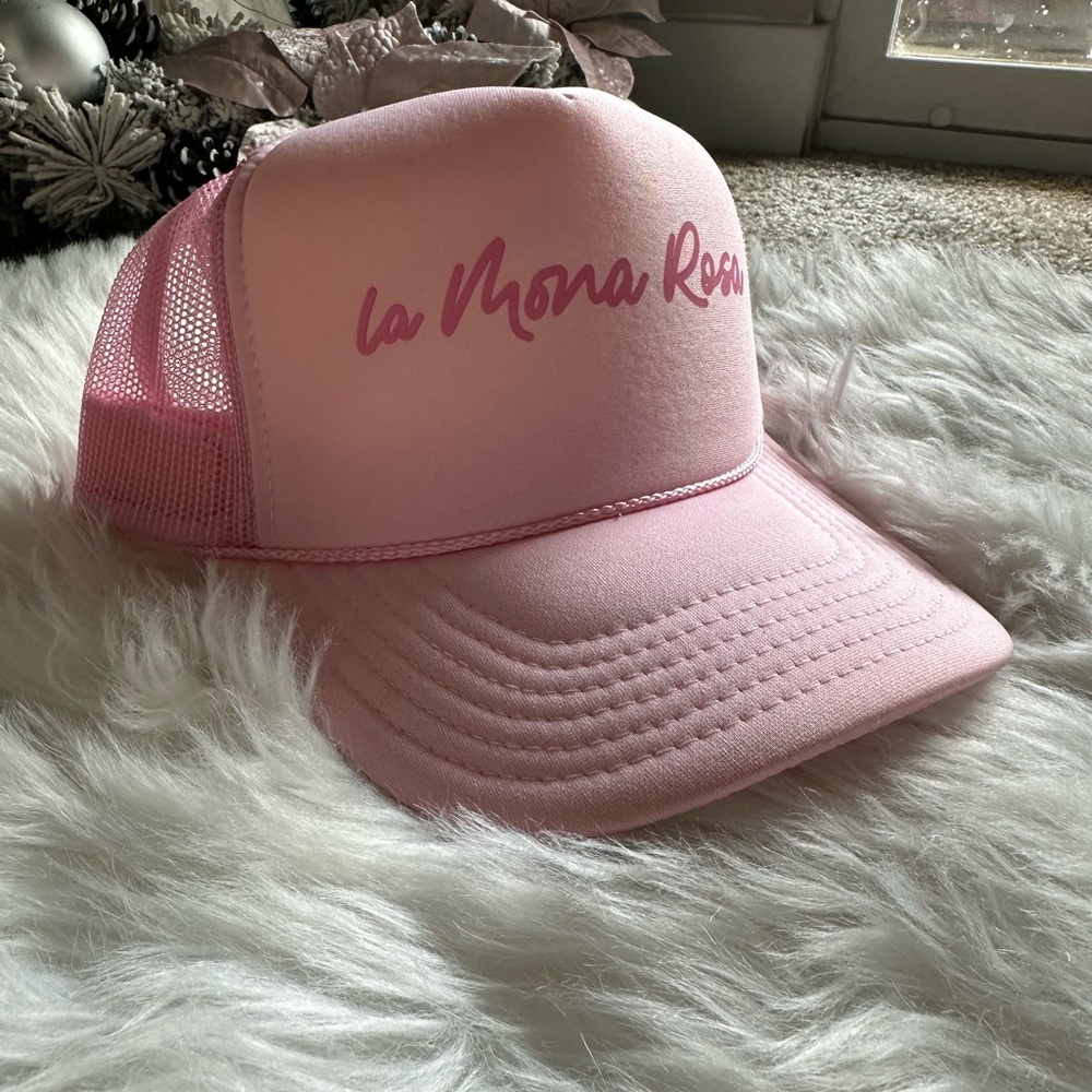 NEVER WORN Pink Trucker Hat